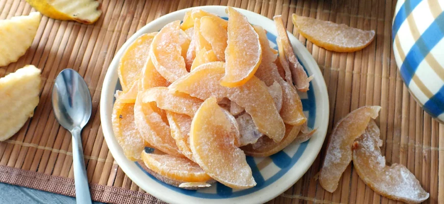 Цукаты из айвы