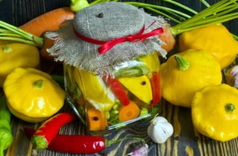 Маринованные патиссоны