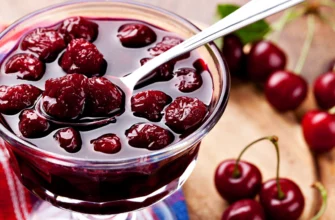 Варенье из вишен с косточками